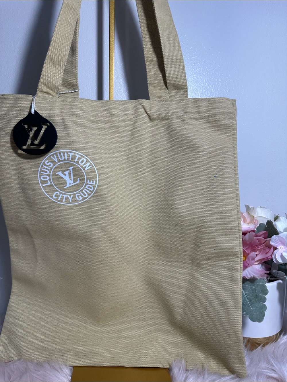 LV City Guide Canvas Tote